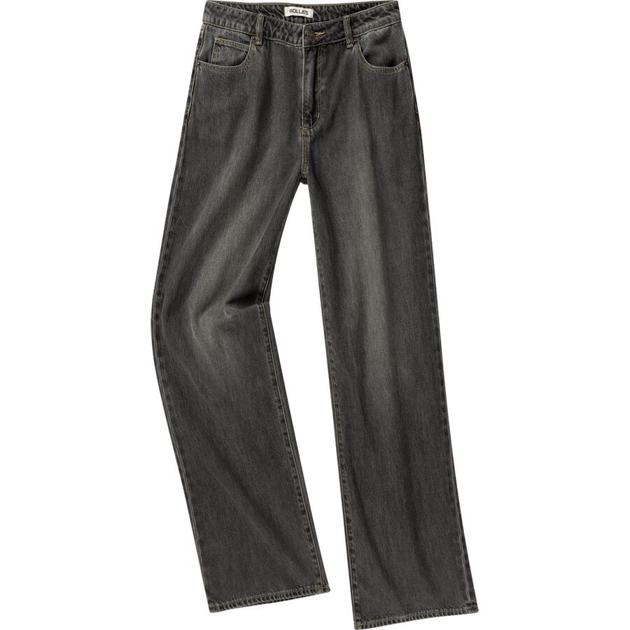 Rolla's Kate Baggy Pant - Women's Black Stone/Washed Black