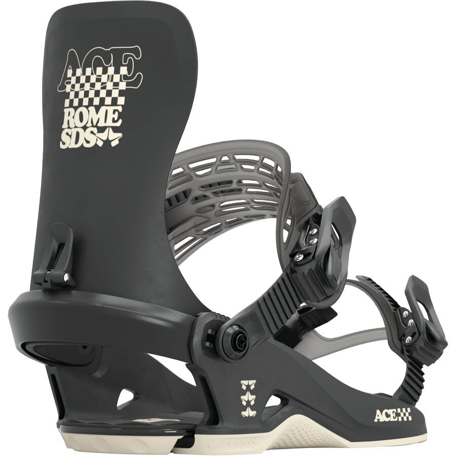 Rome Ace Snowboard Binding - 2025 - Kids' Black