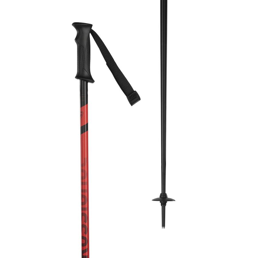 Rossignol Tactic Ski Poles 2026 Black/Red