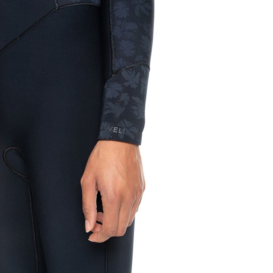 Roxy 3/2mm Swell Series Back-Zip GBS Wetsuit - Women's Black