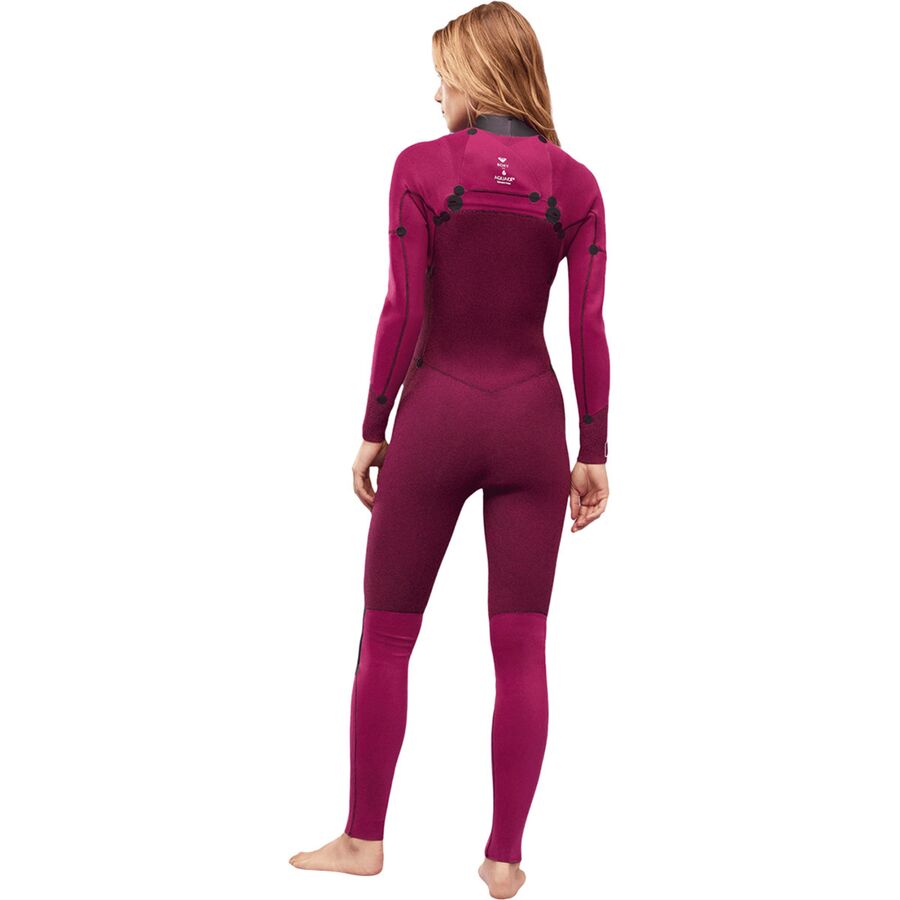 Roxy 3/2mm Swell Series Chest-Zip Wetsuit - Women's Black