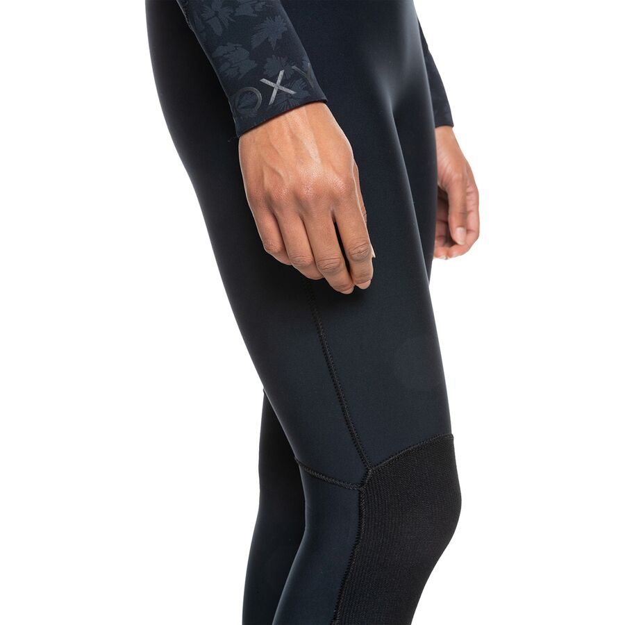 Roxy 4/3mm Swell Series Back-Zip GBS Wetsuit - Women's Black