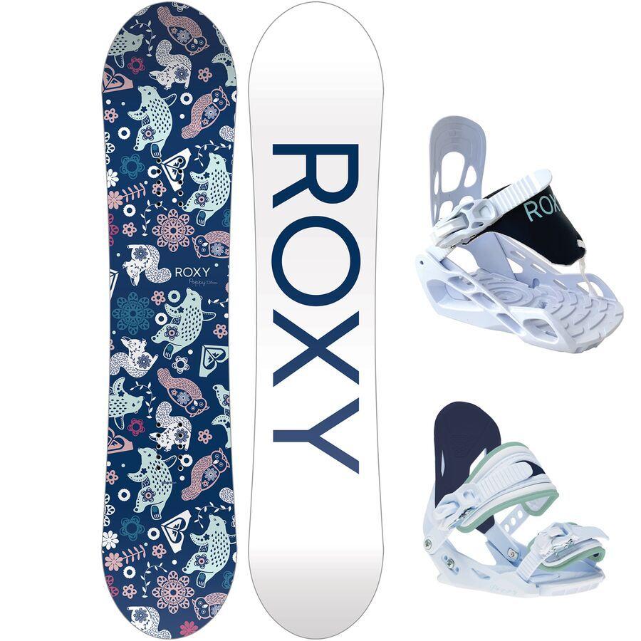 Roxy Poppy Snowboard Package - 2025 - Girls' One Color