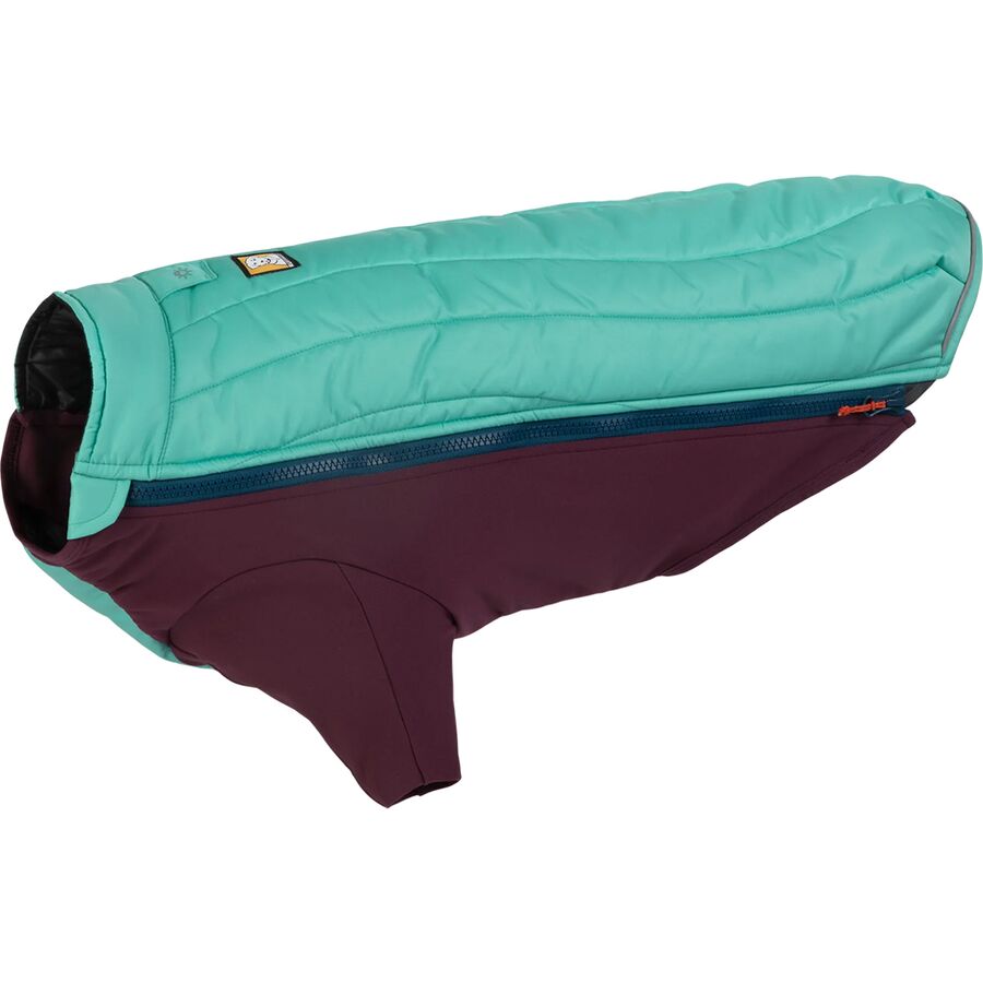 Ruffwear Powder Hound Hybrid Insulated Dog Jacket Aurora Teal