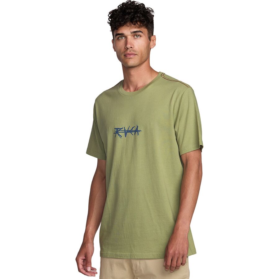 RVCA Crossed Palms Short-Sleeve T-Shirt - Men's Ranger Green