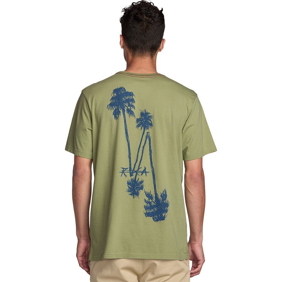RVCA Crossed Palms Short-Sleeve T-Shirt - Men's Ranger Green