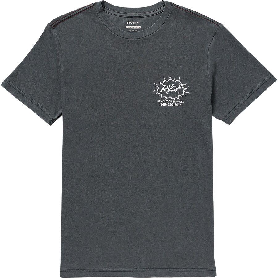 RVCA Demo Short-Sleeve T-Shirt - Men's Pirate Black