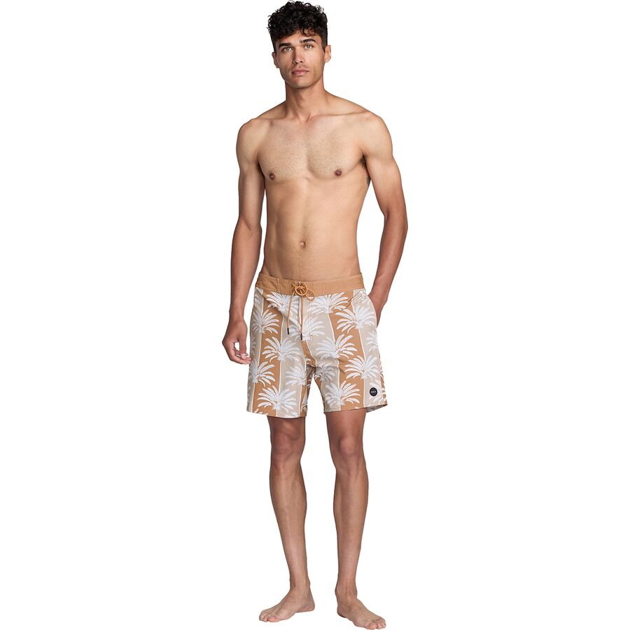 RVCA Down Right 17in Trunk - Men's Burnt Sienna