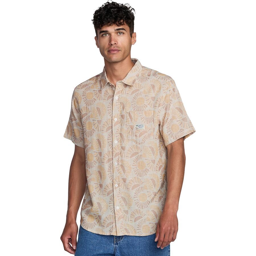 RVCA Exotica II Short-Sleeve Shirt - Men's Natural