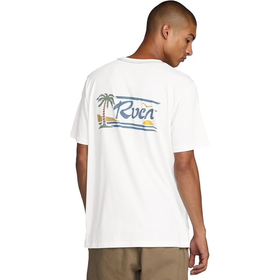 RVCA Exotica Short-Sleeve T-Shirt - Men's Antique White