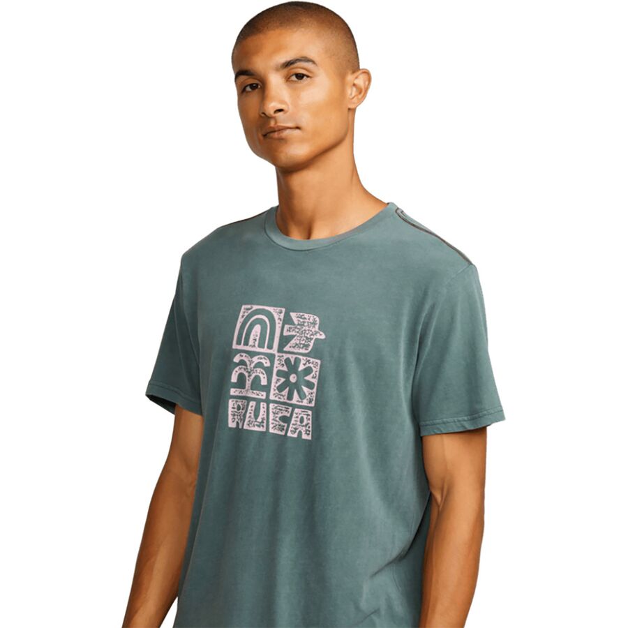 RVCA Mosaic Short-Sleeve T-Shirt - Men's Balsam Green