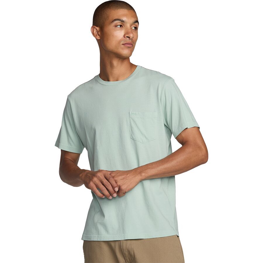 RVCA PTC 2 Pigment T-Shirt - Men's Blue Haze2