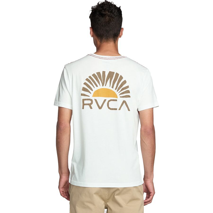 RVCA Rise Cut Short-Sleeve T-Shirt - Men's Antique White