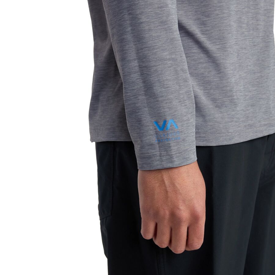 RVCA Surf Shirt Hoodie - Men's Heather Grey