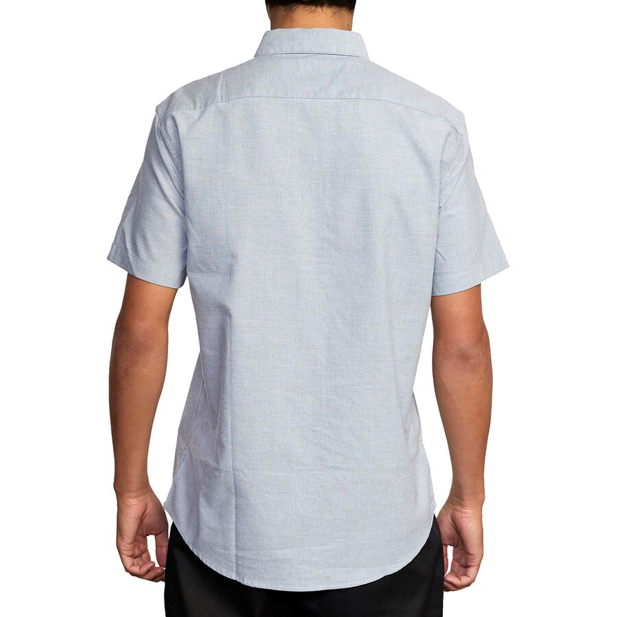 RVCA That'll Do Stretch Short-Sleeve Shirt - Men's Pavement
