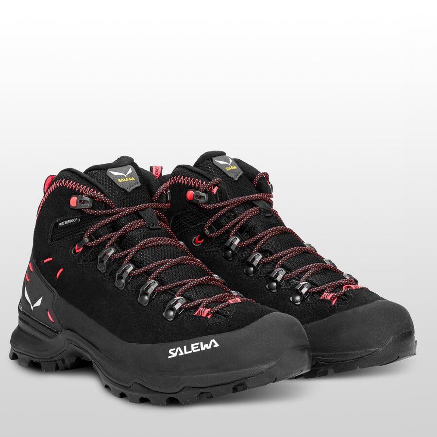 Salewa Alp Mate Winter Mid WP Hiking Boot - Women's Asphalt/Black