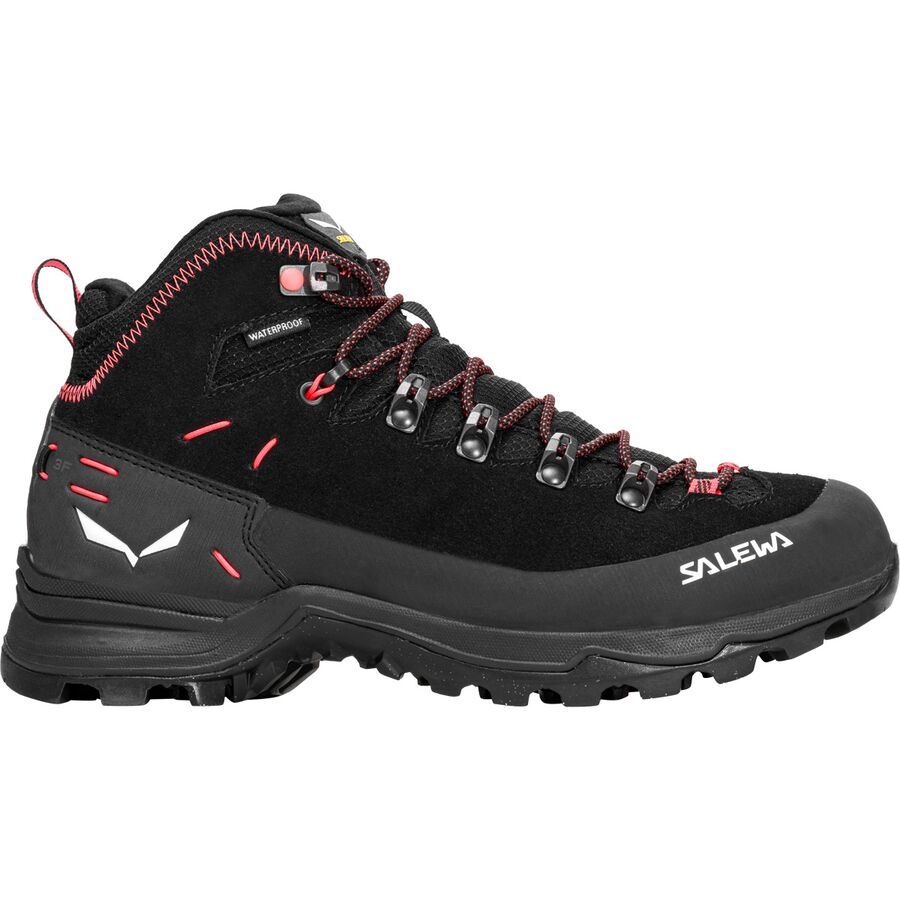 Salewa Alp Mate Winter Mid WP Hiking Boot - Women's Asphalt/Black