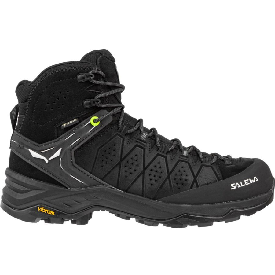 Salewa Alp Trainer 2 Mid GTX Hiking Boot - Men's Black/Black