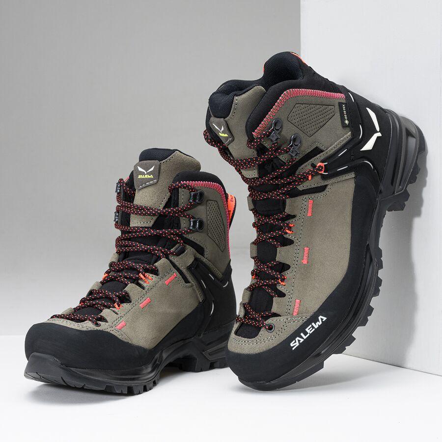 Salewa Mountain Trainer 2 Mid GTX Backpacking Boot - Women's Bungee Cord/Black