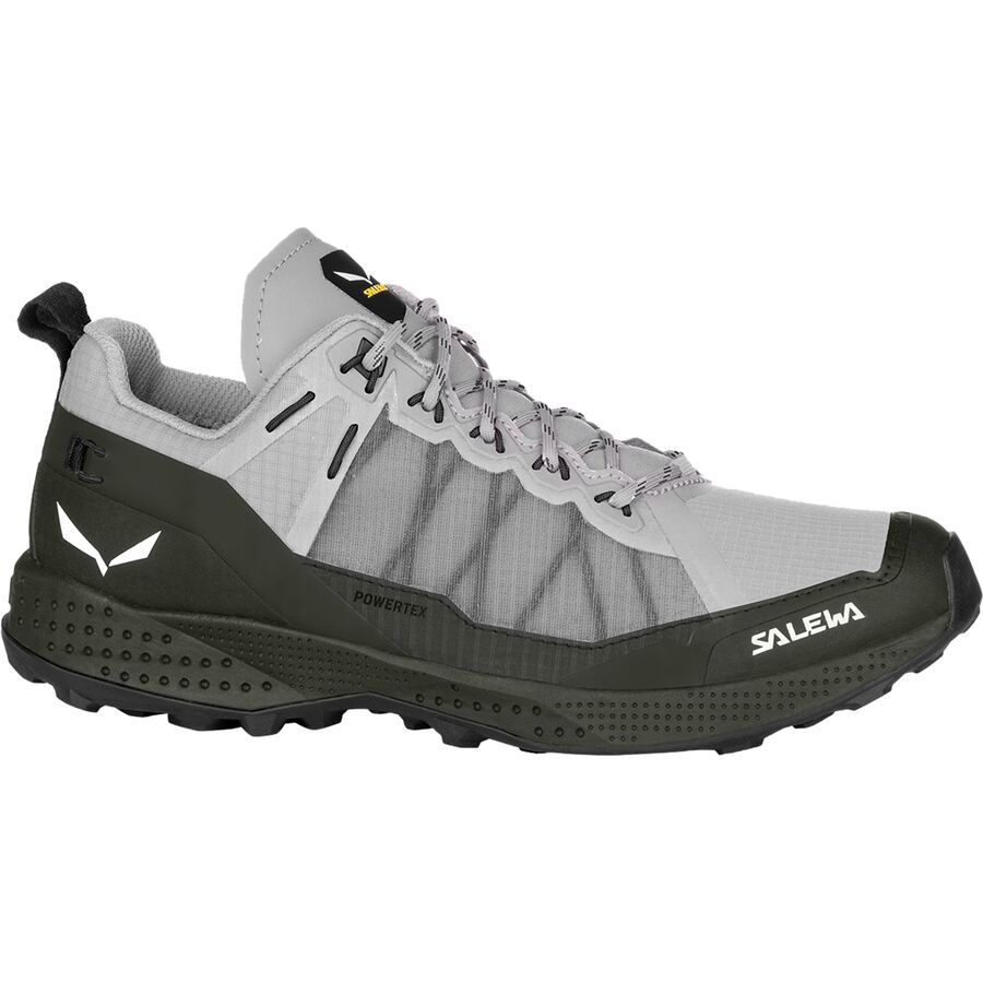 Salewa Pedroc PTX Hiking Shoe - Men's Alloy/Dark Olive