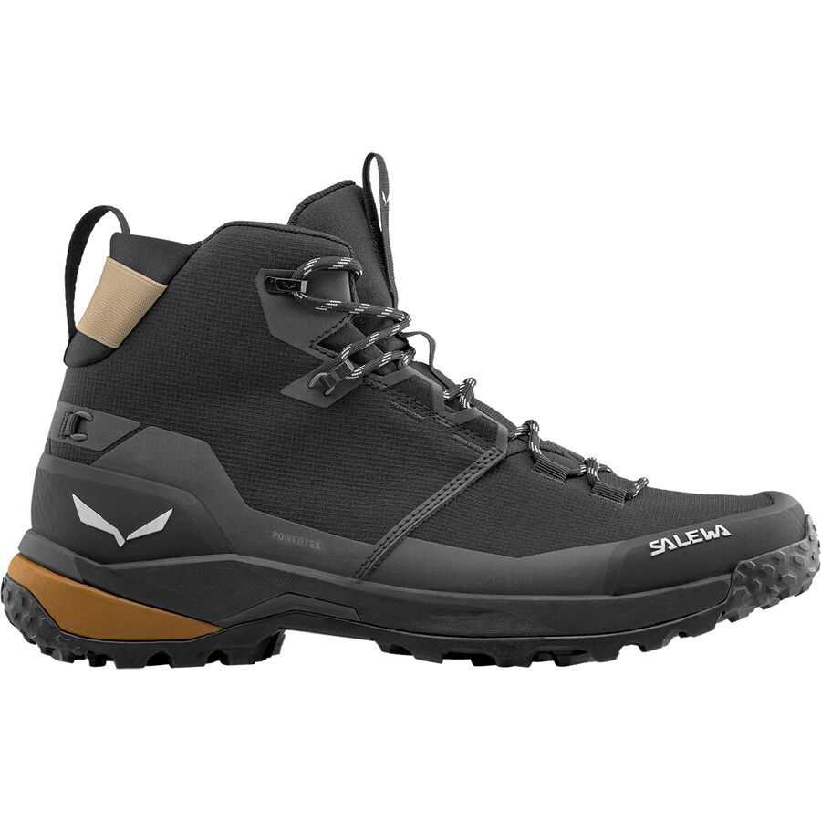 Salewa Puez 2 Mid PTX Boot - Men's Black/Black