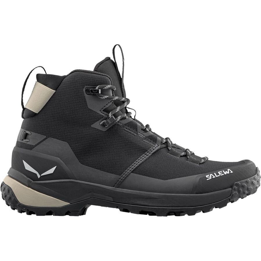 Salewa Puez Mid PTX Hiking Boot - Women's Black/Black