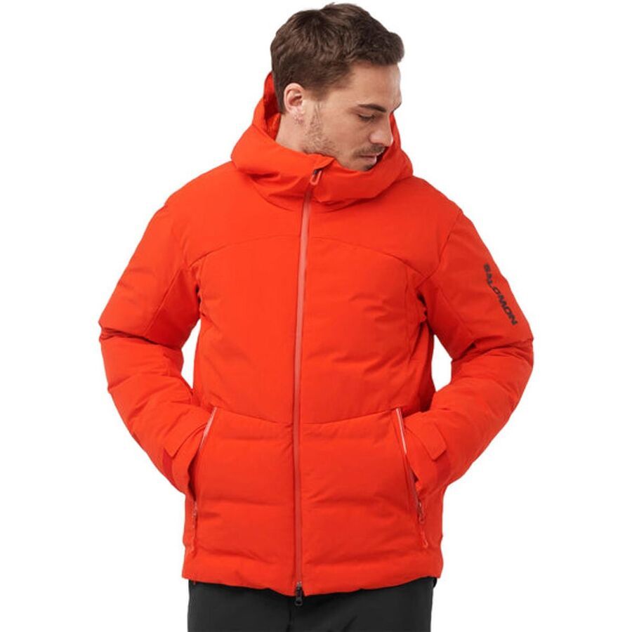 Salomon Alpenflow Down Jacket - Men's Fiery Red