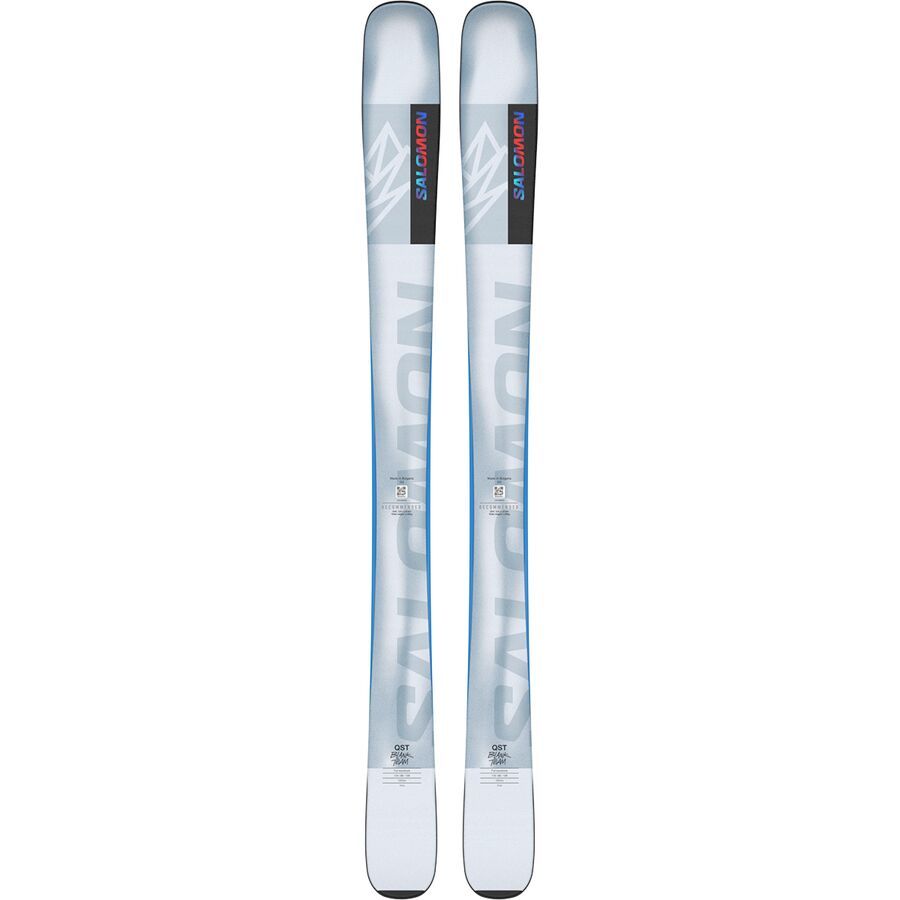 Salomon QST Blank Team Skis - 2025 - Kids' Ill Blue/Pastel Blue/Poppy Red