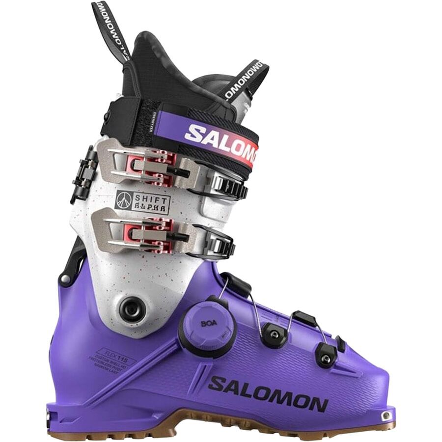 Salomon Shift Alpha Boa 115 Boot - Women's - 2025 Ultra Violet/Black/Black