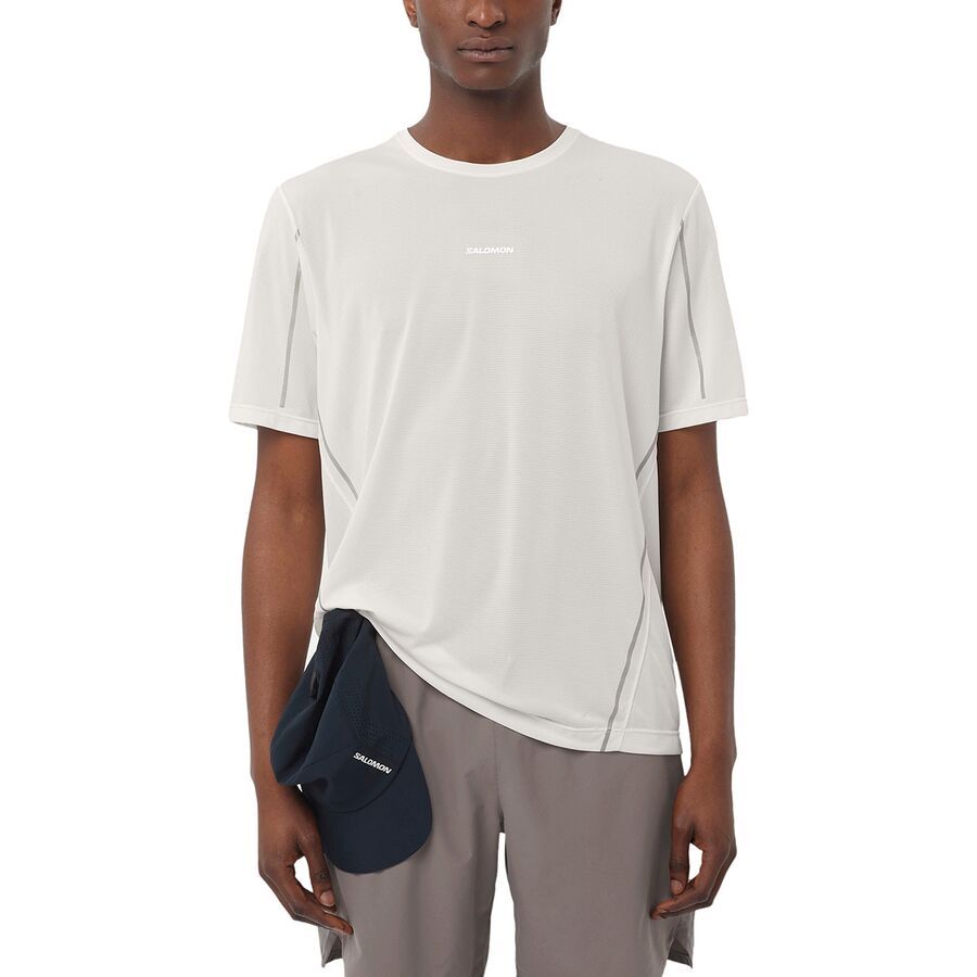 Salomon SHKout Core Glow T-Shirt - Men's Whisper White