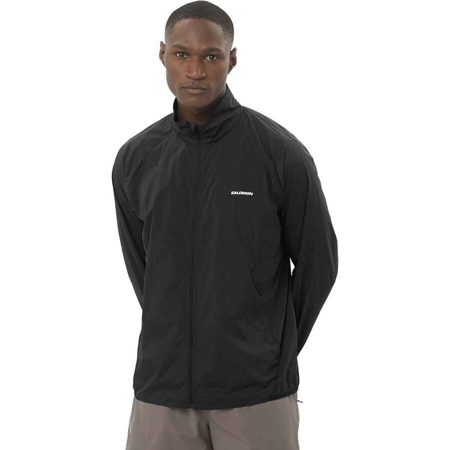 Salomon Shkout Fly Windbreaker - Men's Deep Black