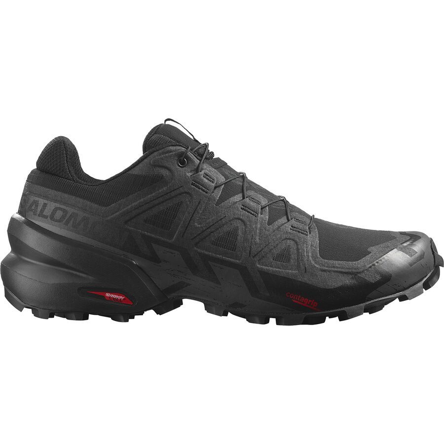 Salomon Speedcross 6 Wide Trail Running Shoe - Men's Black/Black/Magnet