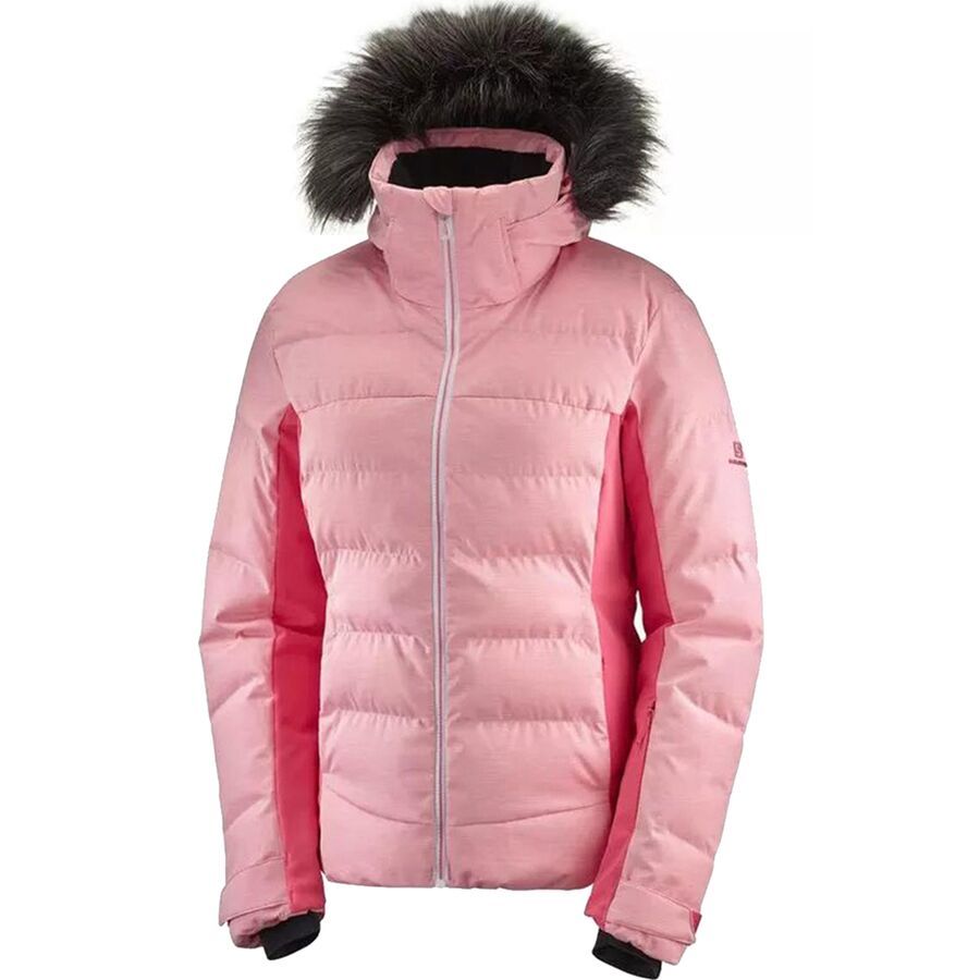 Salomon Stormcozy Jacket -Women's Calypso Coral