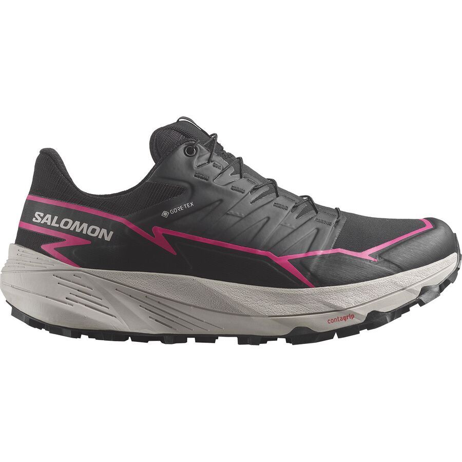 Salomon Thundercross GORE-TEX Trail Running Shoe - 2024 - Women's Black/Black/Pink Glo