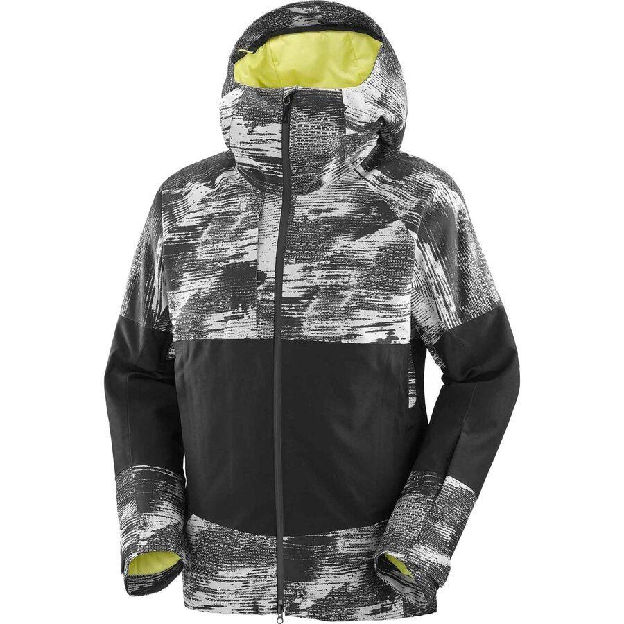 Salomon Transfer Puff Jacket - Men's Ao/Deep Black