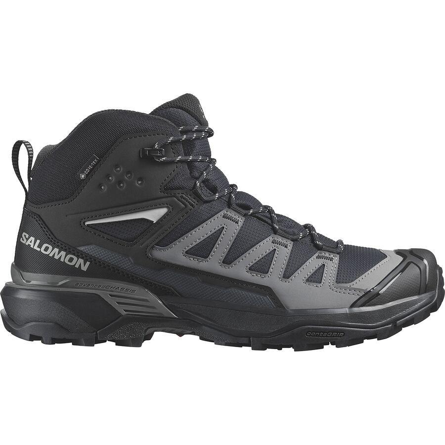 Salomon X Ultra 360 Mid GTX Hiking Boot - Men's Black/Magnet/Pewter