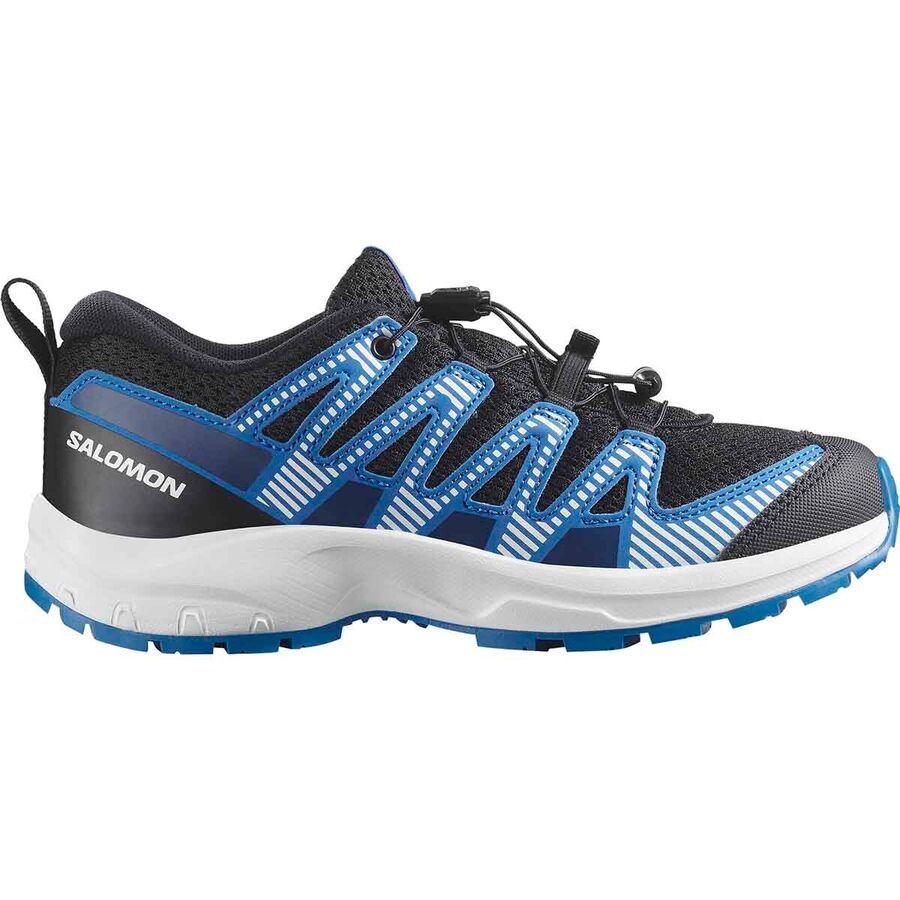 Salomon XA Pro V8 Shoe - Kids' Black/White/French Blue