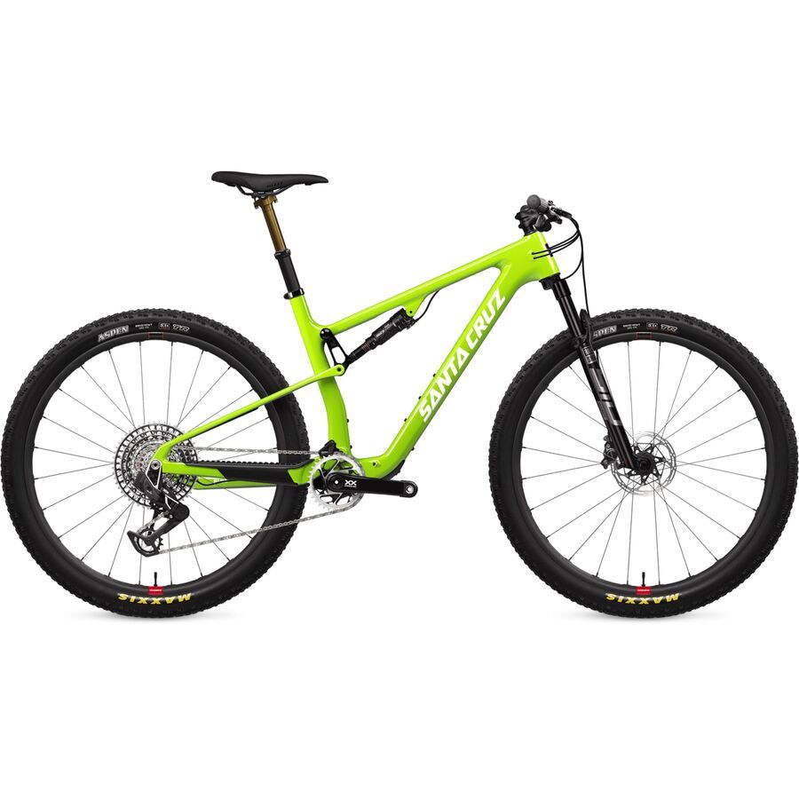 Santa Cruz Bicycles Blur CC XX Eagle Transmission Reserve Mountain Bike Gloss Spring Green