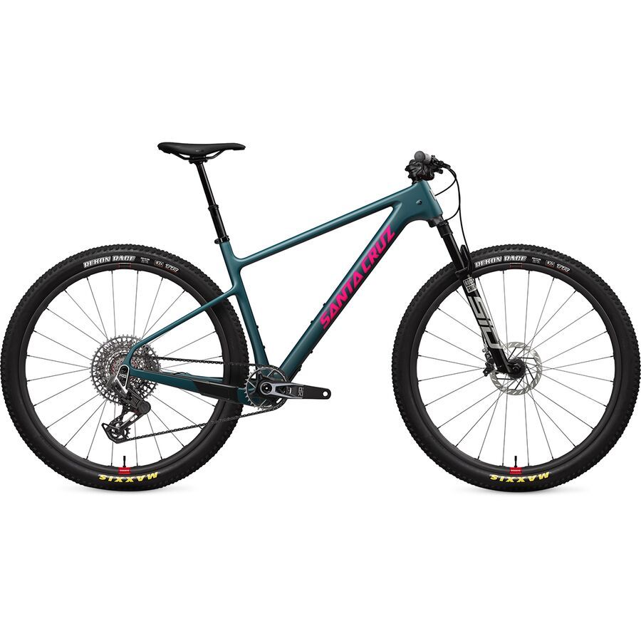 Santa Cruz Bicycles Highball CC X0 AXS Transmission Carbon Wheel Mountain Bike Matte Dark Teal