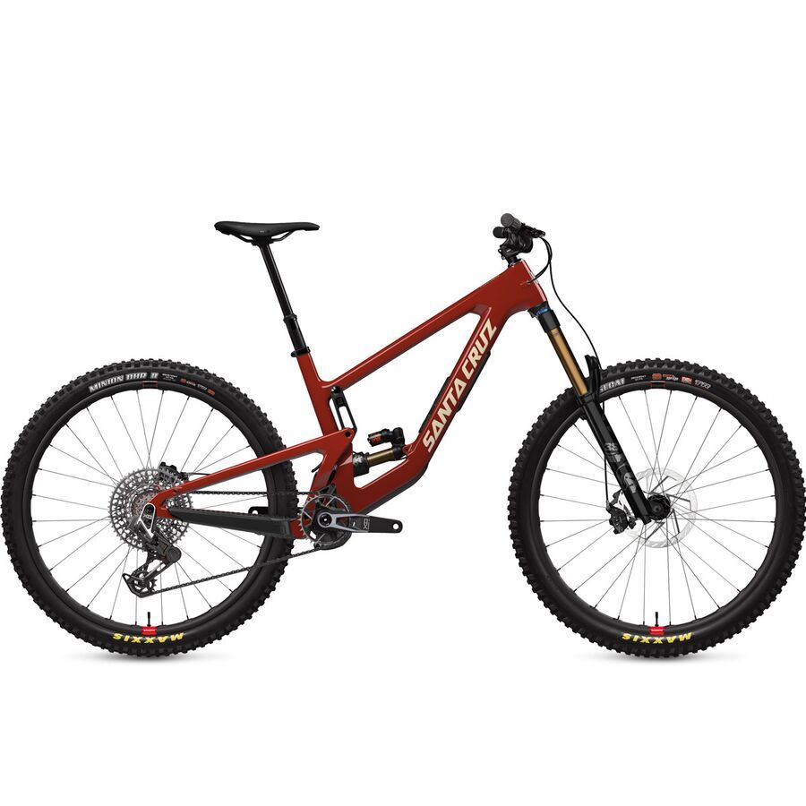 Santa Cruz Bicycles Megatower CC X0 AXS Transmission Carbon Wheel Mountain Bike Gloss Crimson