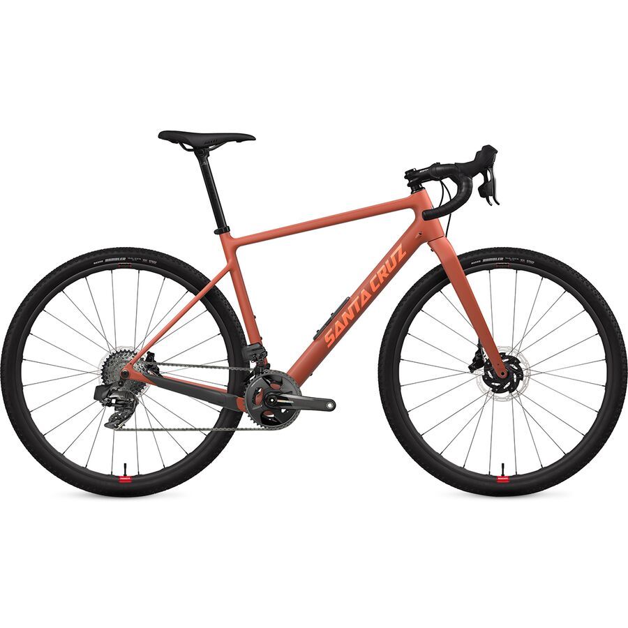 Santa Cruz Bicycles Stigmata CC Force AXS 2x Gravel Bike Brick Red