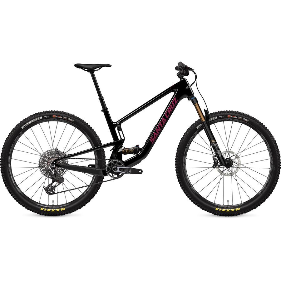 Santa Cruz Bicycles Tallboy CC X0 AXS Transmission Mountain Bike Gloss Black