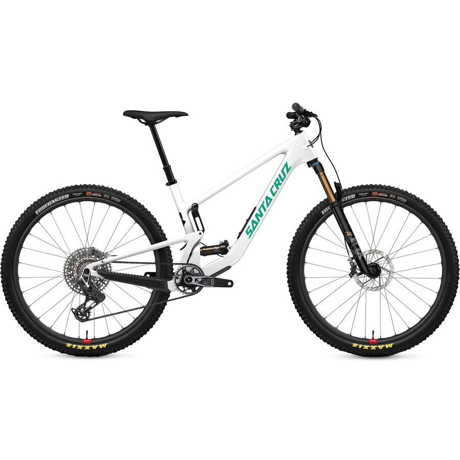 Santa Cruz Bicycles Tallboy CC X0 Eagle Transmission Reserve Mountain Bike Gloss White