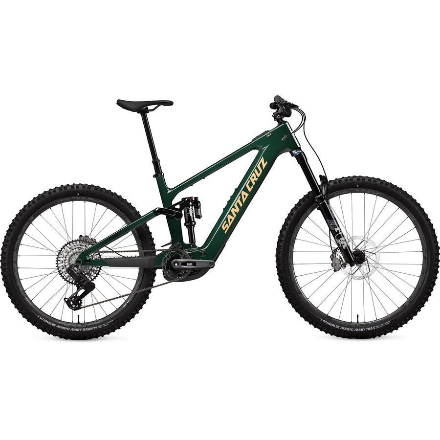 Santa Cruz Bicycles Vala C GX Eagle Transmission E-Bike Midnight Green