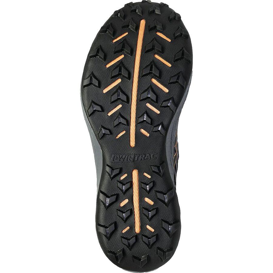 Saucony Endorphin Edge Trail Running Shoe - Men's Black/Goldstruck