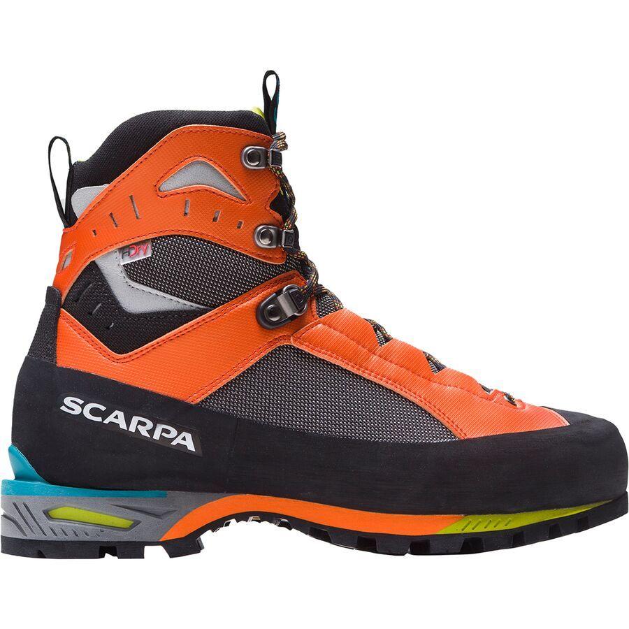 Scarpa Charmoz Mountaineering Boot - Men's Shark/Orange