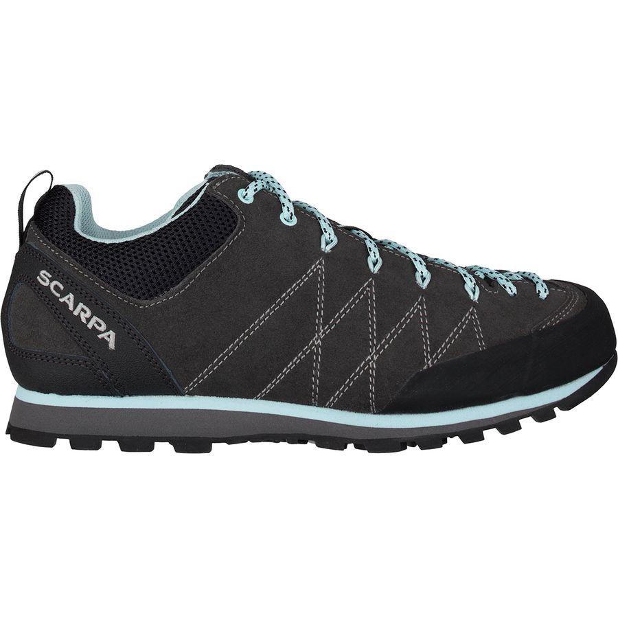 Scarpa Crux Shoe - Women's Shark/Blue Radiance