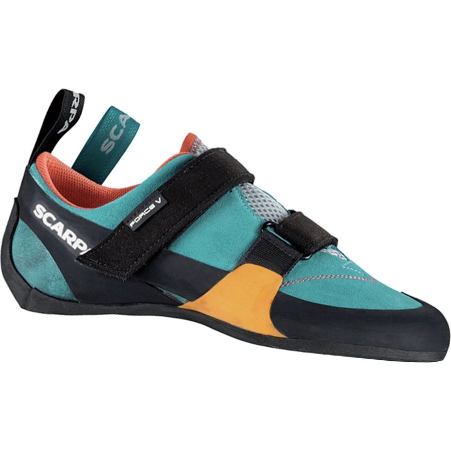 Scarpa Force V Climbing Shoe - Women's Ice Fall/Mandarin Red