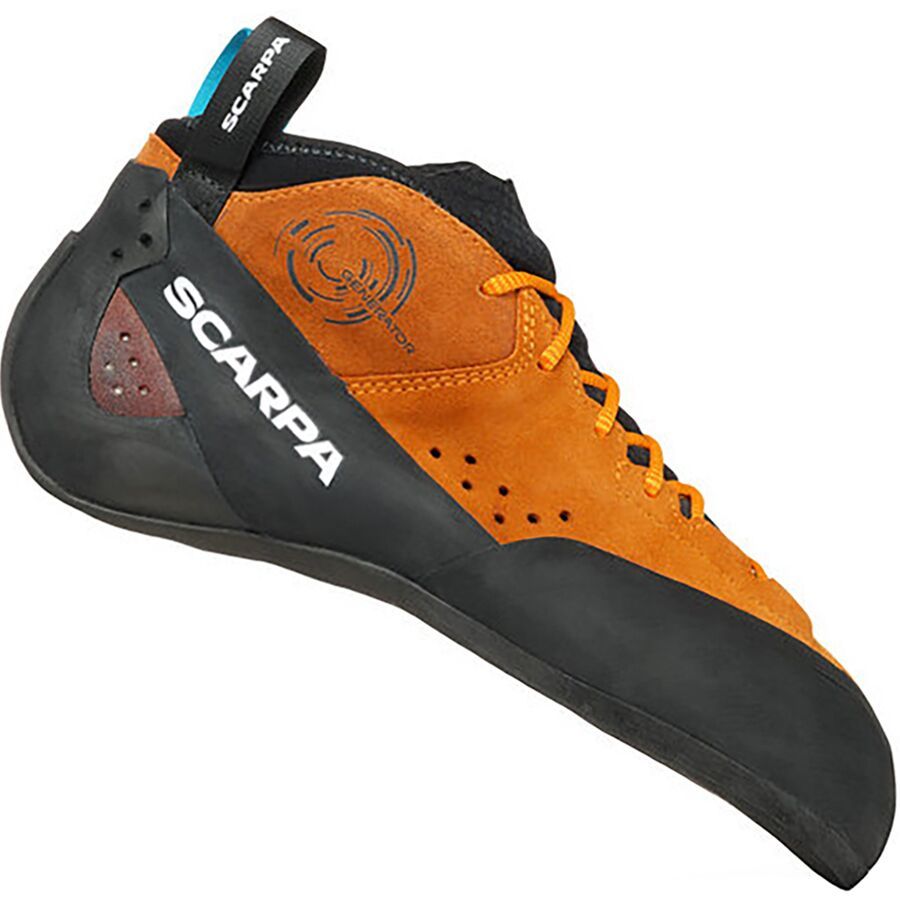 Scarpa Generator Mid Climbing Shoe Orange Rust