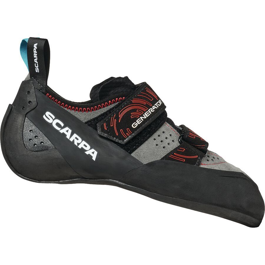 Scarpa Generator V Climbing Shoe - Men's Midgray/Red